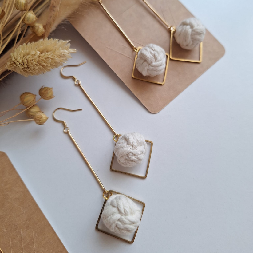 Kalista Square Earrings