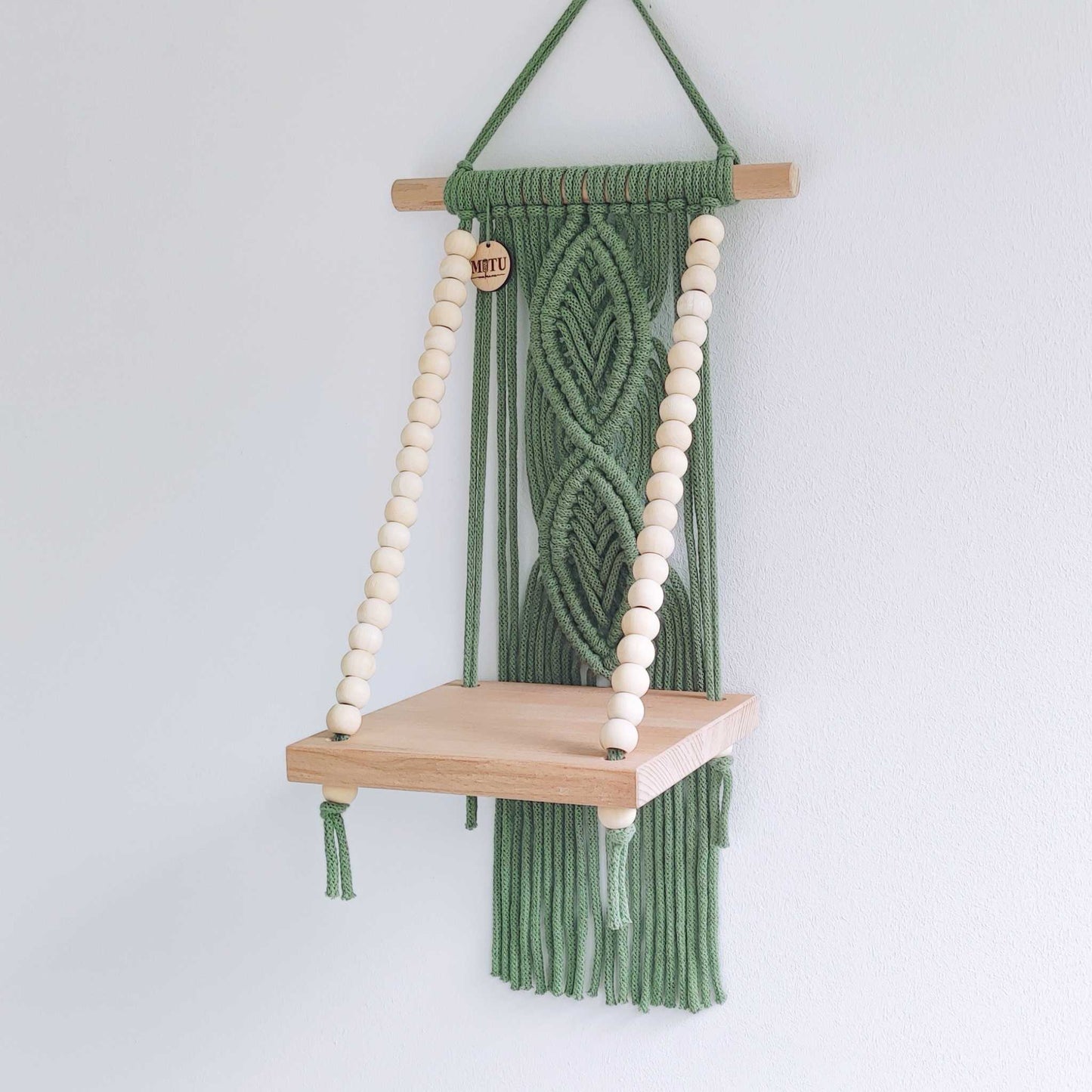 Make on your own our bestselling macrame wall shelf