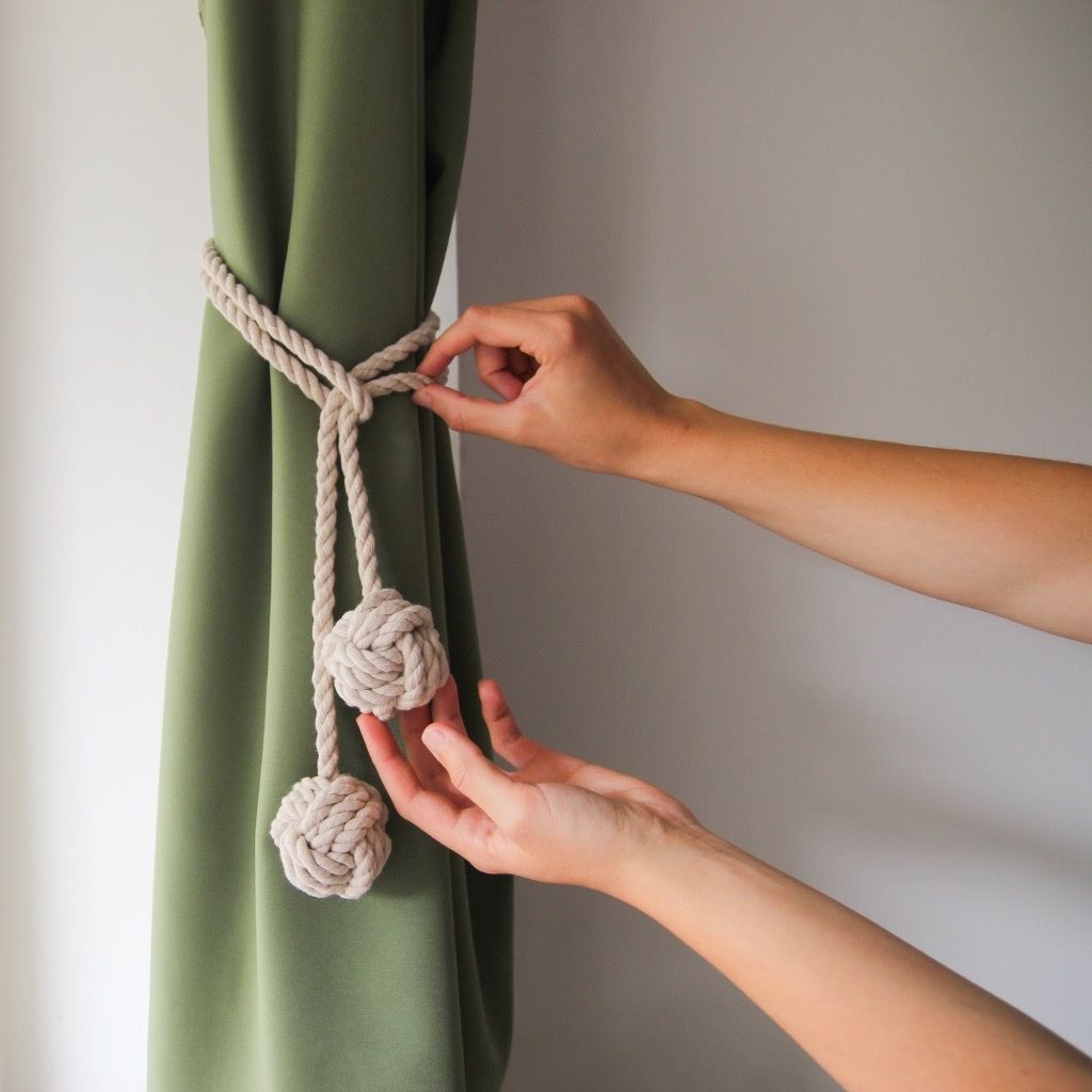 Unique touch for your curtains in home