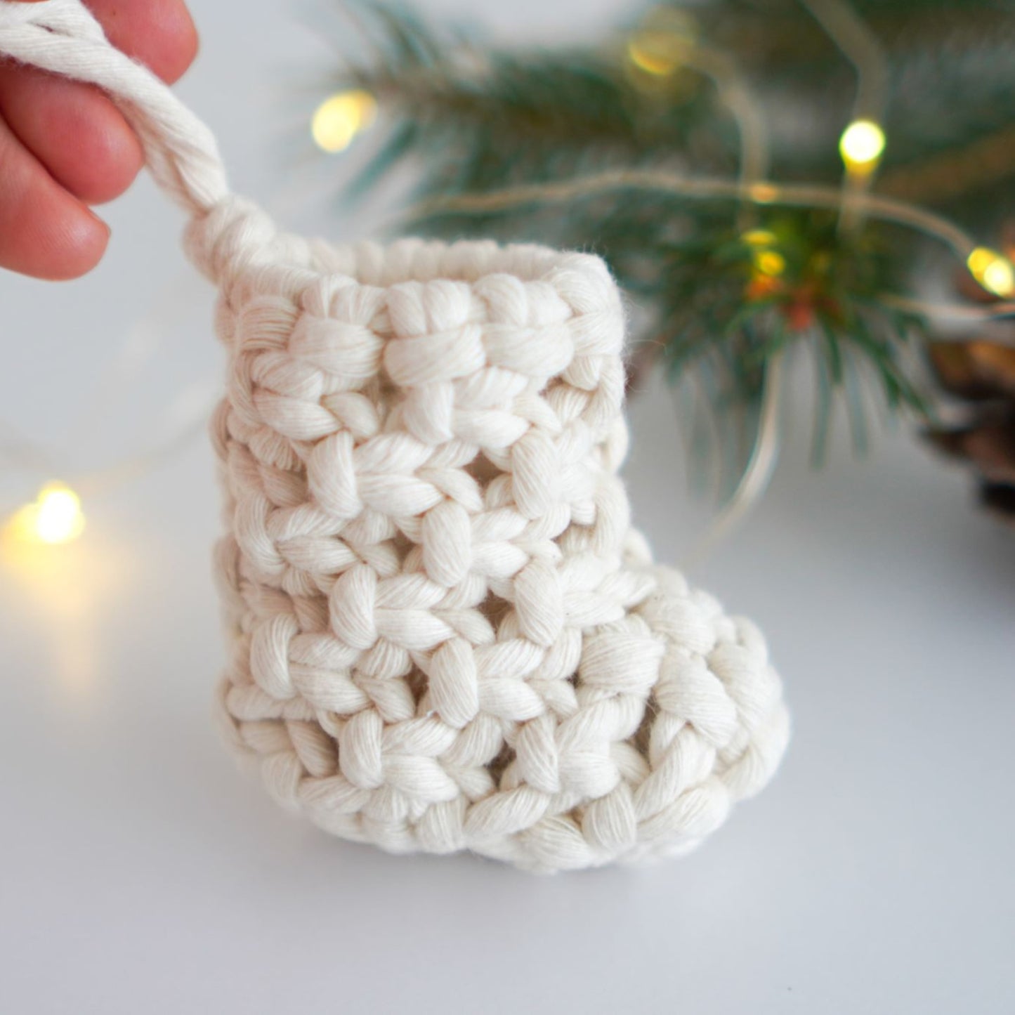 Mitu Makrame Christmas DIY Kit (Christmas ornaments) for beginners