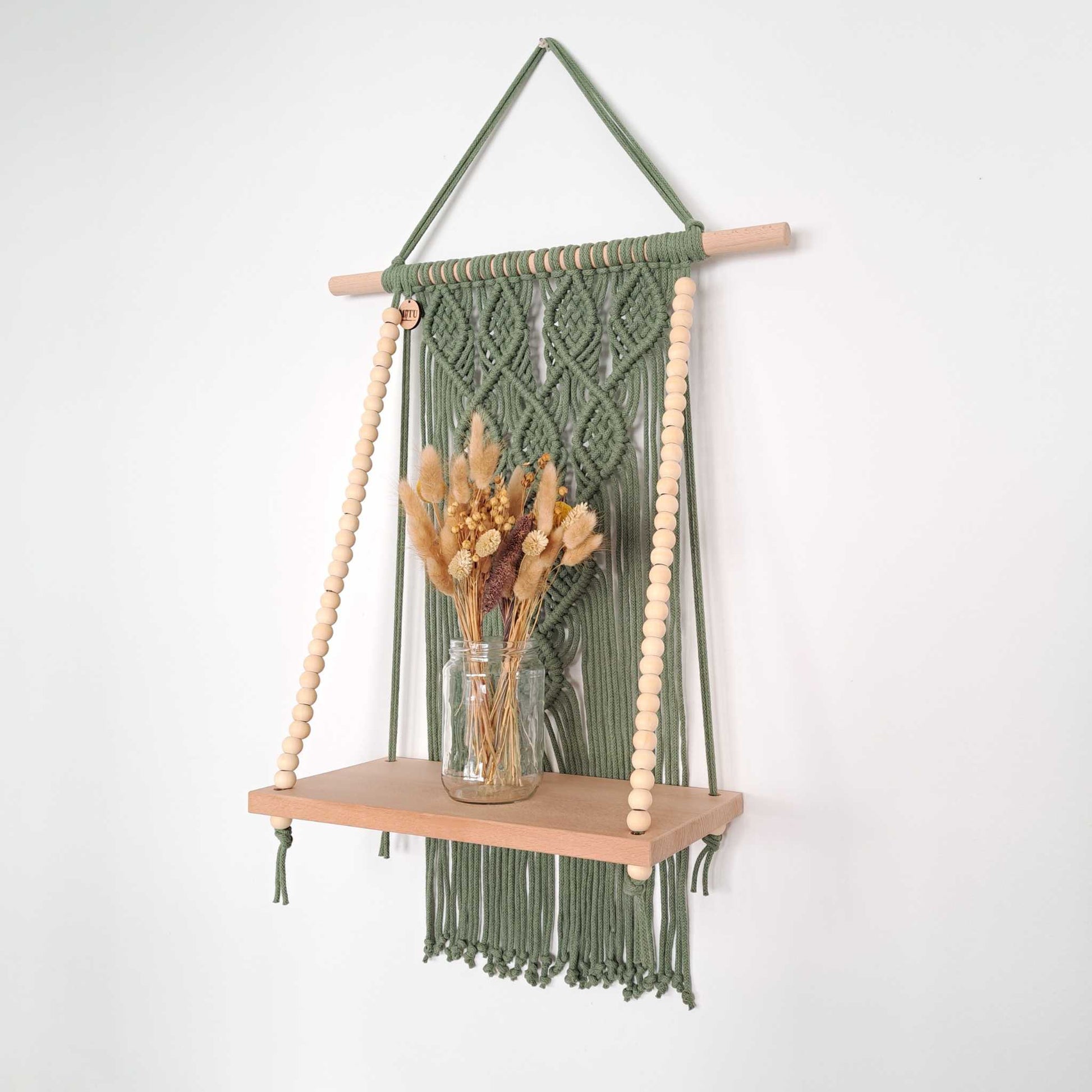 Macrame Large Wall Shelf Mitu Makrame