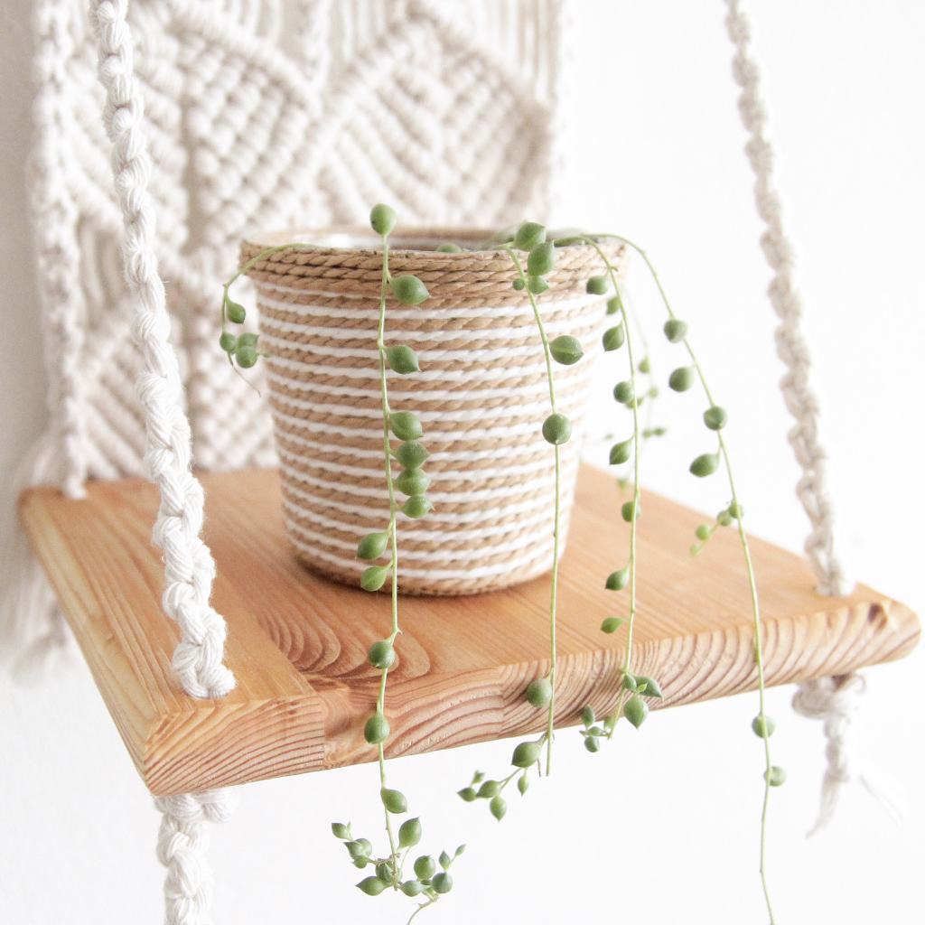 Mitu Makrame Boho Shelf