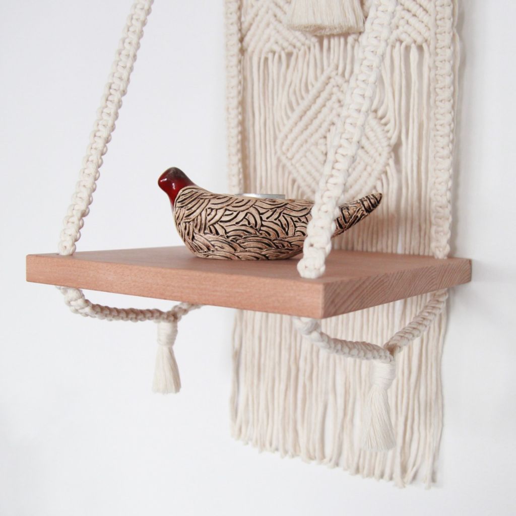 Mitu Makrame handmade shelf